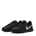 Nike Tiempo Junior Turf Football Boots – Black/Blue - Image 4