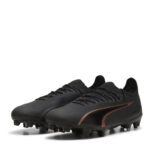 Puma Ultra Firm Ground Football Boots – Black/Rose