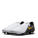 Nike Phantom Gx Ii Firm Ground Football Boots – White/Blk/Gold – view 4