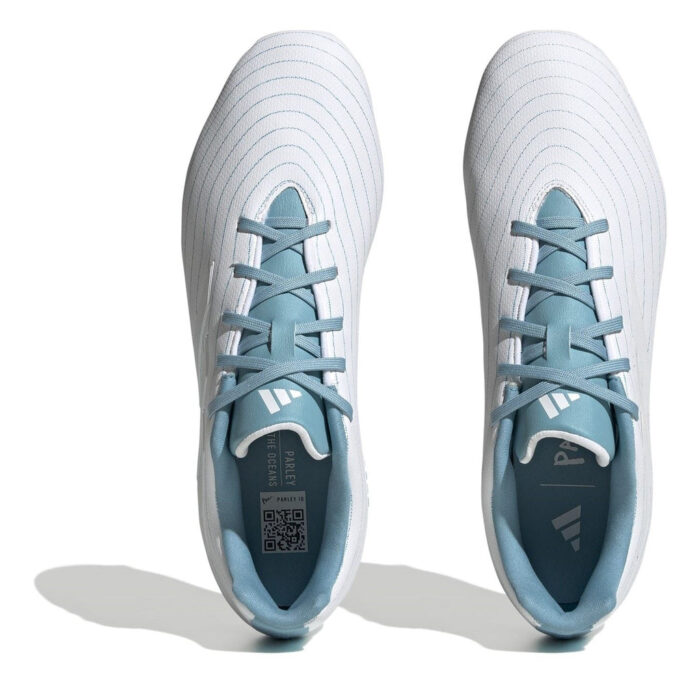 adidas Copa Pure.3 Firm Ground Football Boots – White/Grey Two – view 5