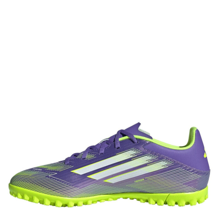 adidas F50 Messi Turf Football Boots – Purple/White – view 2