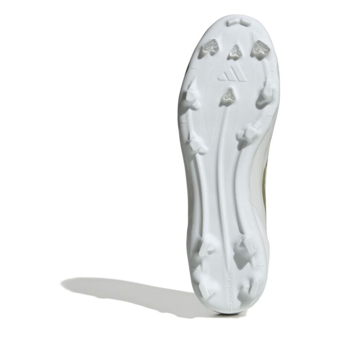 adidas F50 Firm Ground Football Boots – White/Gold/Wht – view 6