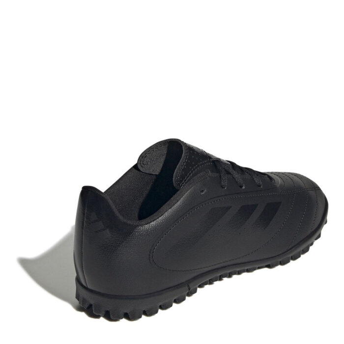 adidas Goletto Junior Turf Football Boots – Black/Black – view 4