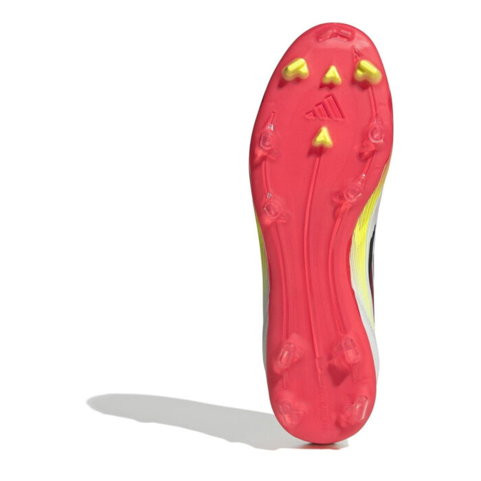 adidas F50 Firm Ground Football Boots – White/Red - Image 6
