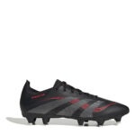 adidas Predator Soft Ground Football Boots – Black/Grey