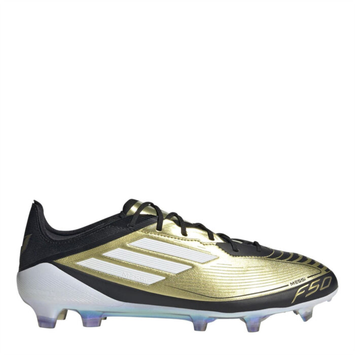 adidas F50 Firm Ground Football Boots – Gold/Black – view 7