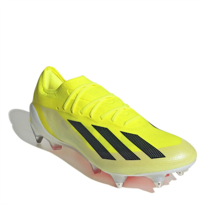 adidas X Crazyfast Soft Ground Football Boots – Yellow/Blk/Wht – view 3