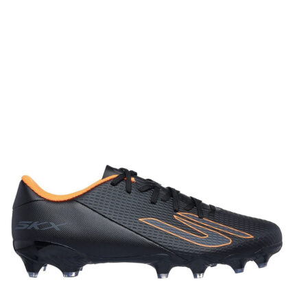 Skechers Skx.2 Firm Ground Football Boots – Black/Orange – view 2