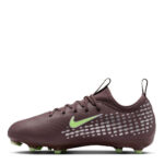 Nike Zoom Mercurial Vapor 16 Junior Firm Ground Football Boots – Plum/Silver – view 2
