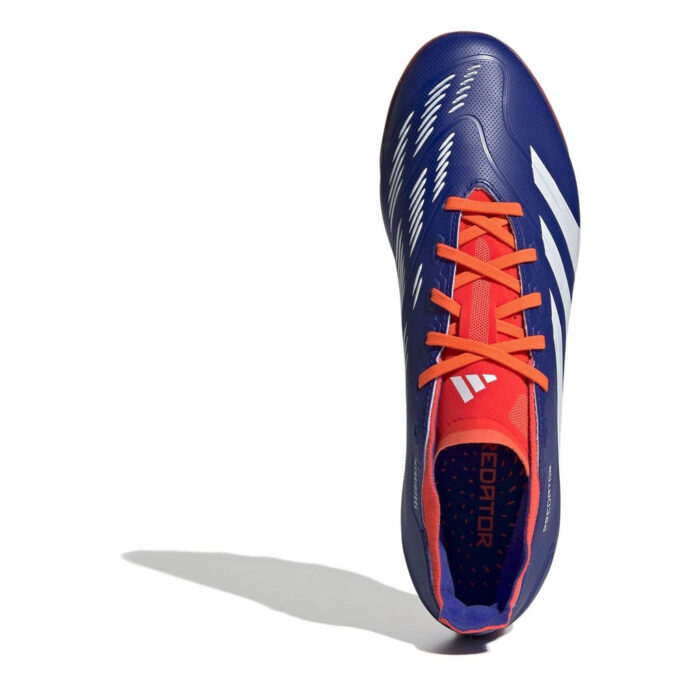 adidas Predator Artificial Ground Football Boots – Blue/Wht/Red - Image 5