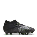 Puma Future 8 Junior Firm Ground Football Boots – Black/Green - Image 4