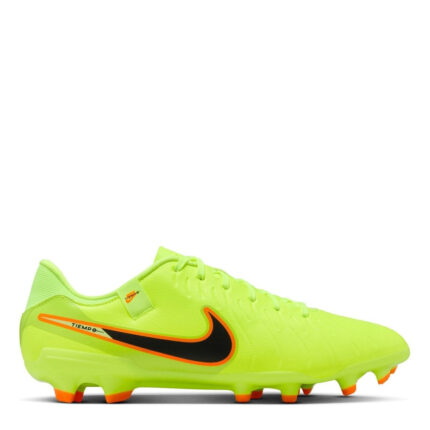Nike Tiempo Legend 10 Firm Ground Football Boots – Volt/Black