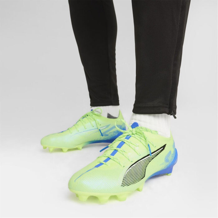 Puma Ultra Junior Firm Ground Football Boots – Fizzy Apple - Image 3