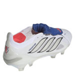 adidas Predator Firm Ground Football Boots – White/Blue – view 5