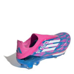adidas Mens F50+ Firm Ground Football Boots – Blue/Pink - Image 4