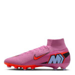Nike Mercurial Superfly 10 Artificial Ground Football Boots – Pink/Black – view 2