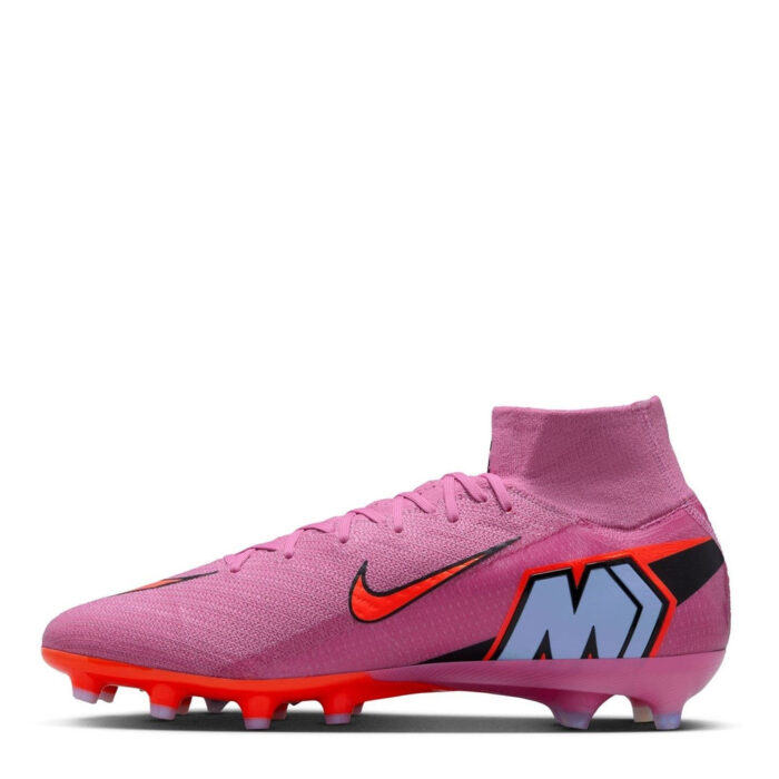Nike Mercurial Superfly 10 Artificial Ground Football Boots – Pink/Black – view 2