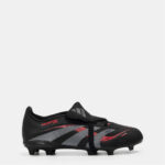 adidas Predator Junior Firm Ground Football Boots – Black/Grey