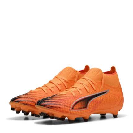 Puma Womens Ultra 5 Firm Ground Football Boots – Orange/Black