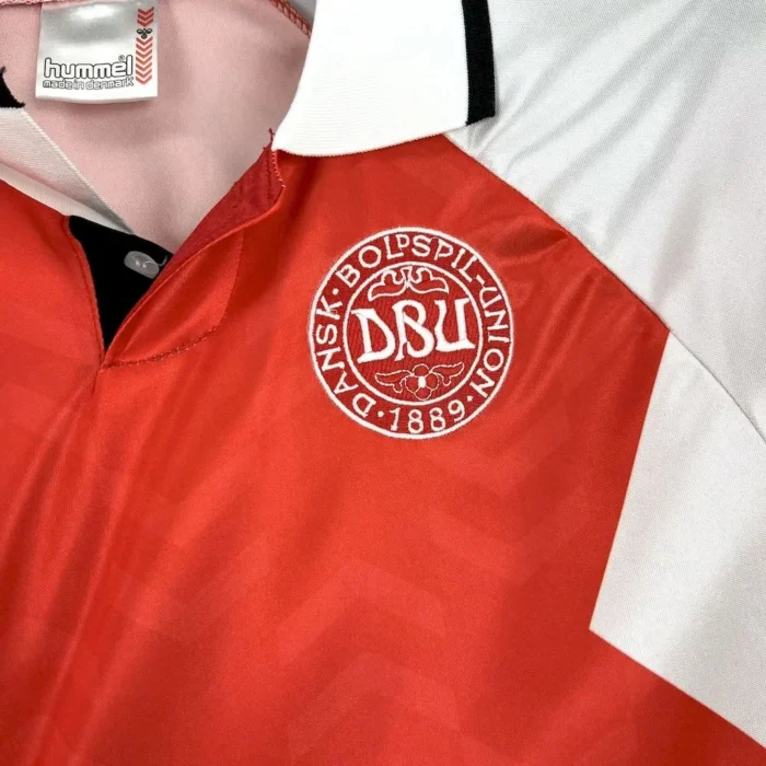 Denmark 1992 Home Retro Jersey