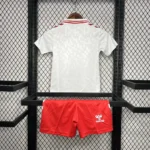 Denmark 2024/25 Euro Away Kids Kit