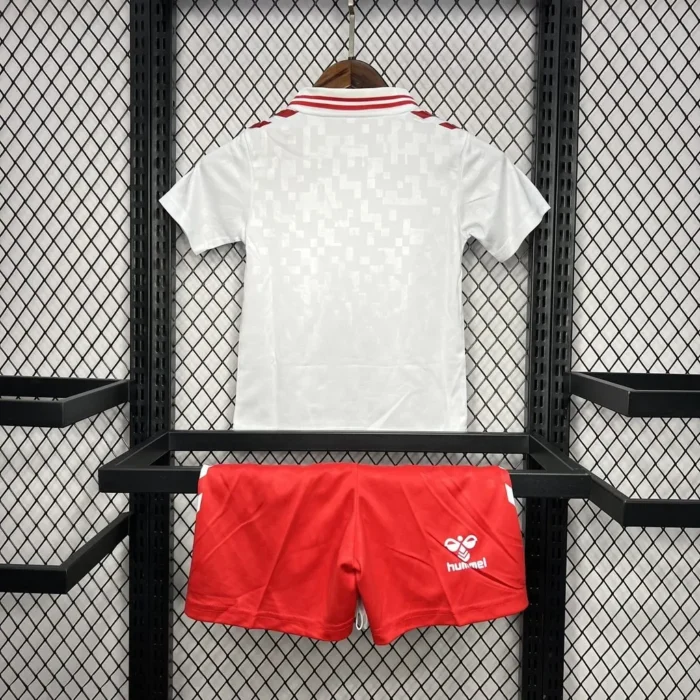 Denmark 2024/25 Euro Away Kids Kit