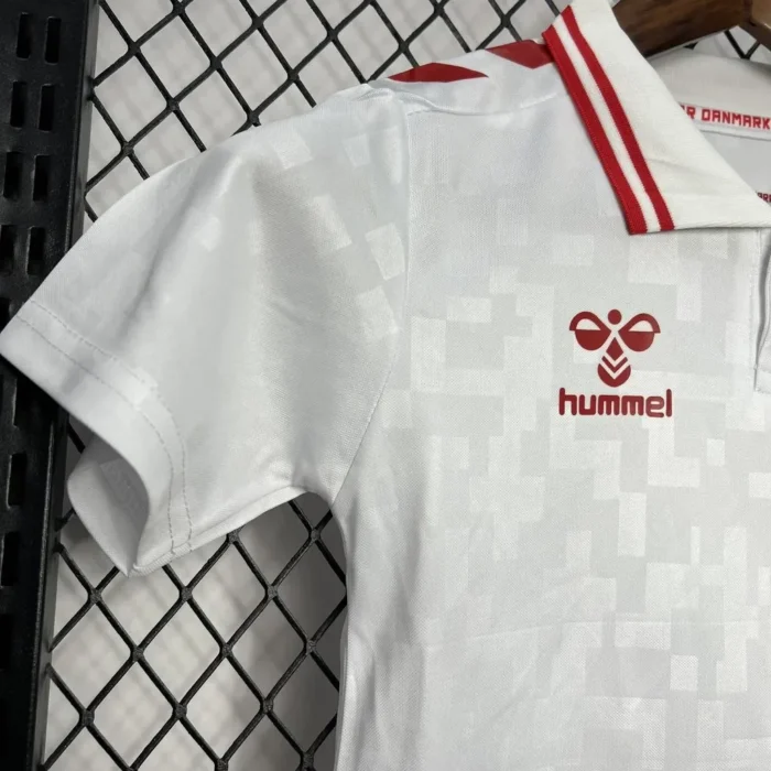 Denmark 2024/25 Euro Away Kids Kit