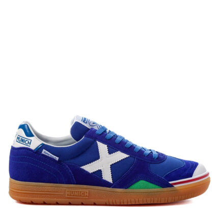 Munich Gresca Indoor Football Boots – Blue/White
