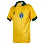 Retro Brazil 1988 Home Jersey - Image 3
