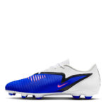 Nike Phantom 6 Low Firm Ground Football Boots – Blue/Wht/Pink - Image 2