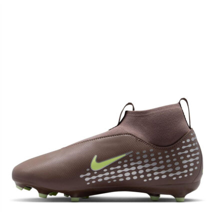 Nike Zoom Mercurial Superfly 10 Junior Firm Ground Football Boots – Plum/Silver – view 2