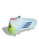 adidas Womens F50 Firm Ground Football Boots – Blue/Yellow – view 4