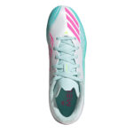 adidas F50 Junior Firm Ground Football Boots – Wht/Pink/Blue - Image 5