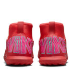 Nike Mercurial Superfly 10 Junior Turf Football Boots – Red/Green – view 5