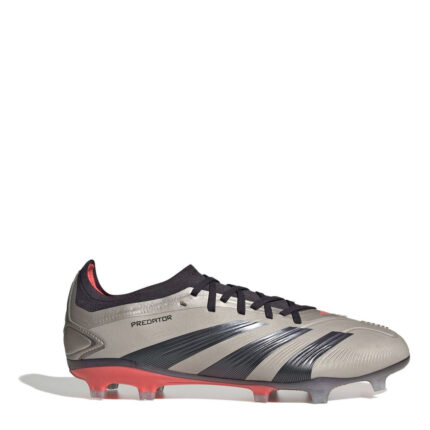 adidas Predator 24 Firm Ground Football Boots – Silver/Black