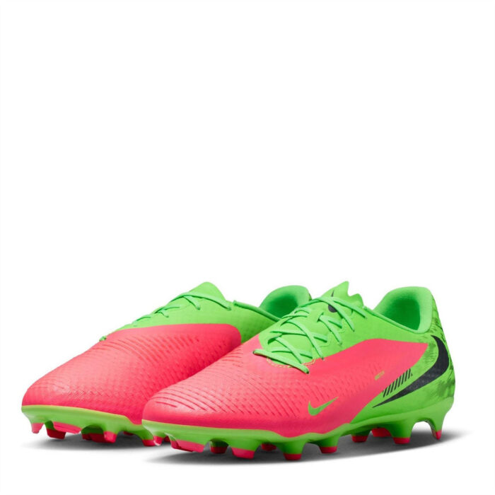 Nike Phantom 6 Low Firm Ground Football Boots – Burgundy/Print – view 7