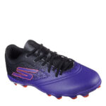 Skechers Razor Junior Firm Ground Football Boots – Purple/Black