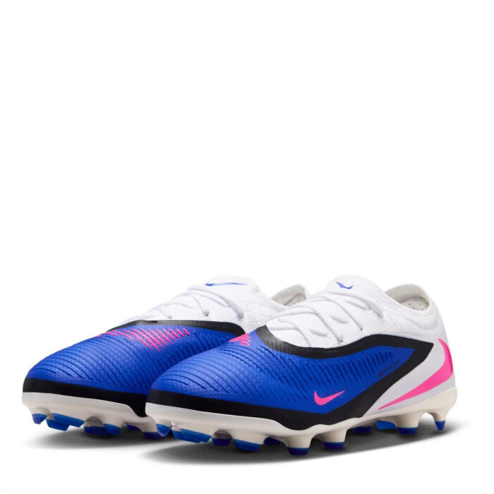 Nike Phantom 6 Junior Multi-Ground Football Boots – Blue/Wht/Pink – view 4