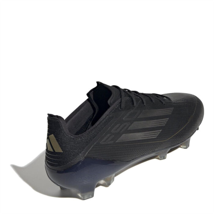adidas F50 Firm Ground Football Boots – Black/Silver – view 4
