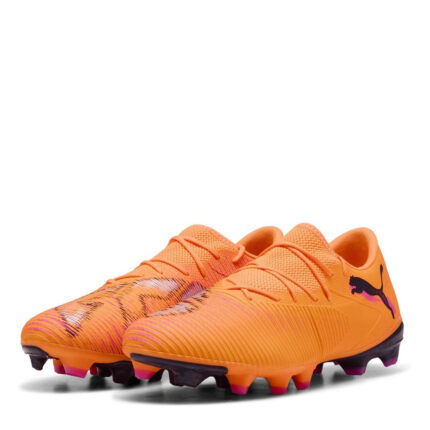 Puma Future 8 Firm Ground Football Boots – Orange/Black
