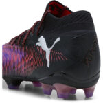 Puma Future 8 Firm Ground Football Boots – Black/Purple – view 5