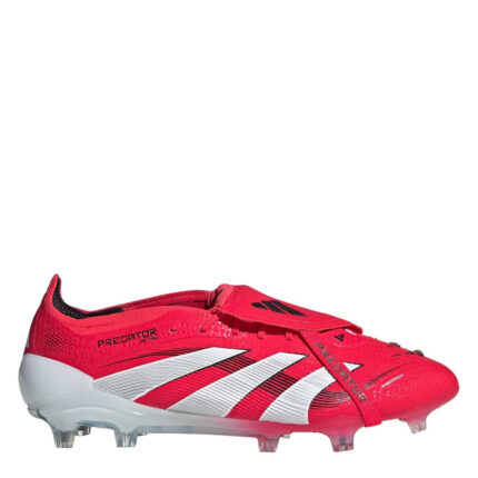 adidas Predator Firm Ground Football Boots – Red/White
