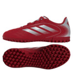 adidas Goletto Viii Junior Turf Football Boots – Red/Silver - Image 4