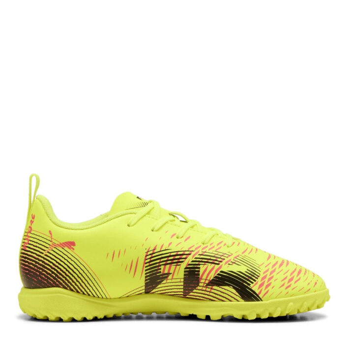 Puma Future 8 Junior Turf Football Boots – Yellow/Black – view 4