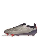 adidas Predator Firm Ground Football Boots – Silver/Black – view 2