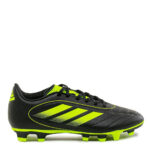 adidas Goletto Firm Ground Football Boots – Black/Lemon