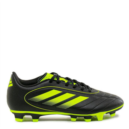 adidas Goletto Firm Ground Football Boots – Black/Lemon