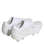 adidas X Crazyfast Firm Ground Football Boots – White/White – view 4