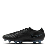 Nike Tiempo Legend 10 Soft Ground Football Boots – Black/Green – view 2