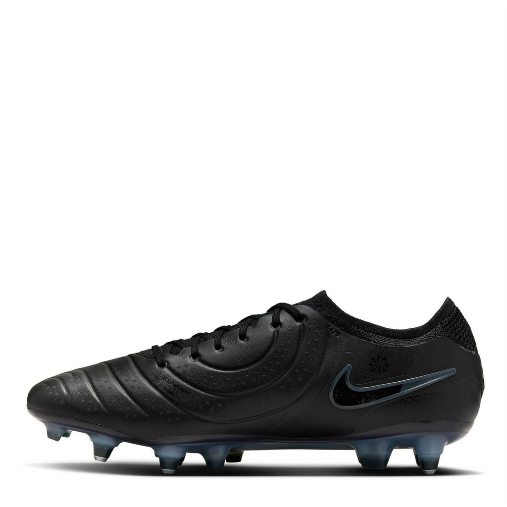 Nike Tiempo Legend 10 Soft Ground Football Boots – Black/Green – view 2